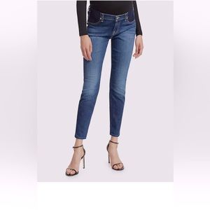 7 FOR ALL MANKIND/ b(air) THE ANKLE SKINNY SZ 25